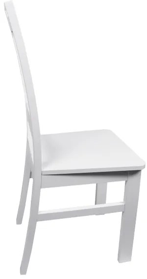 Sedia da pranzo NATE bianca