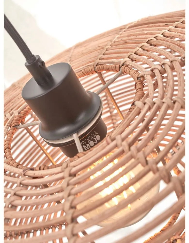 Lampada a sospensione con paralume in rattan in colore naturale ø 40 cm Tanami - Good&amp;Mojo