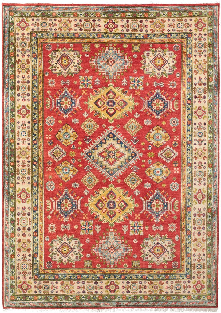 Kazak Tappeto 210 x 150 (Pakistan) Annodato A Mano