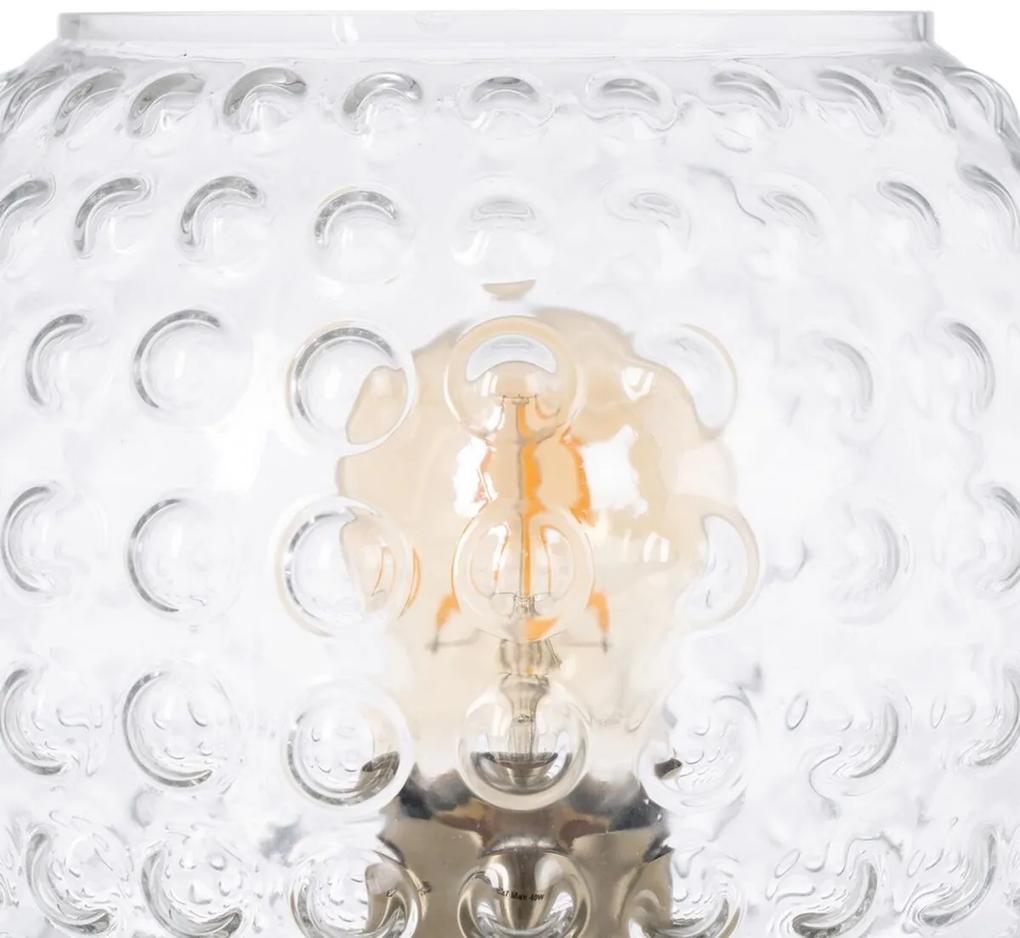 Lampada da tavolo Cristallo Metallo 20 x 20 x 22 cm