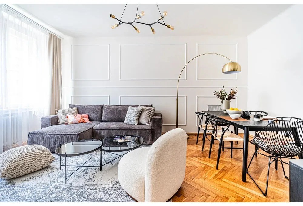 Tappeto da esterno blu e crema , 160 x 230 cm Borbon - NORTHRUGS