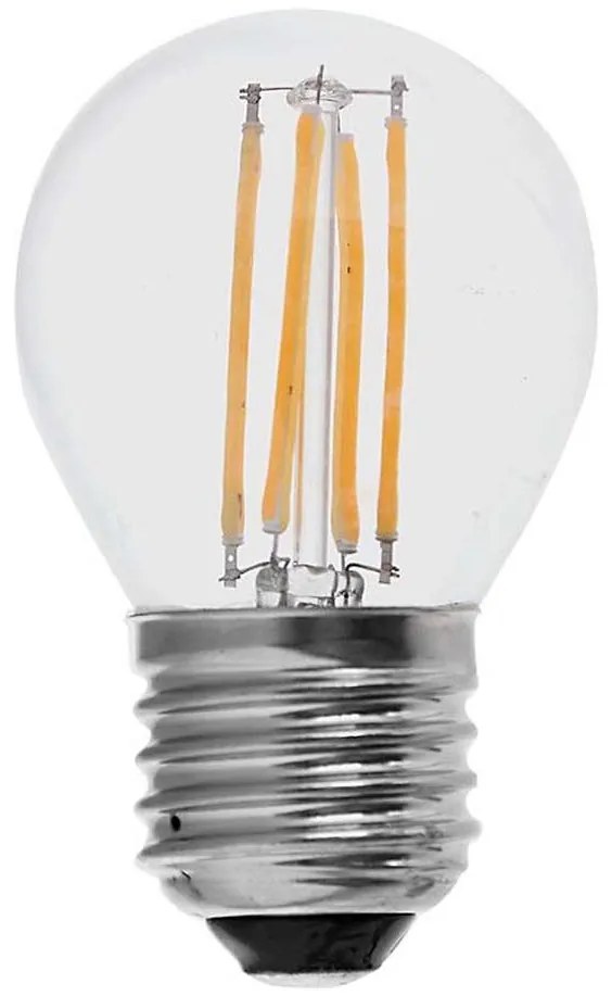 Lampadina LED FILAMENT G45 E27/6W/230V 4000K