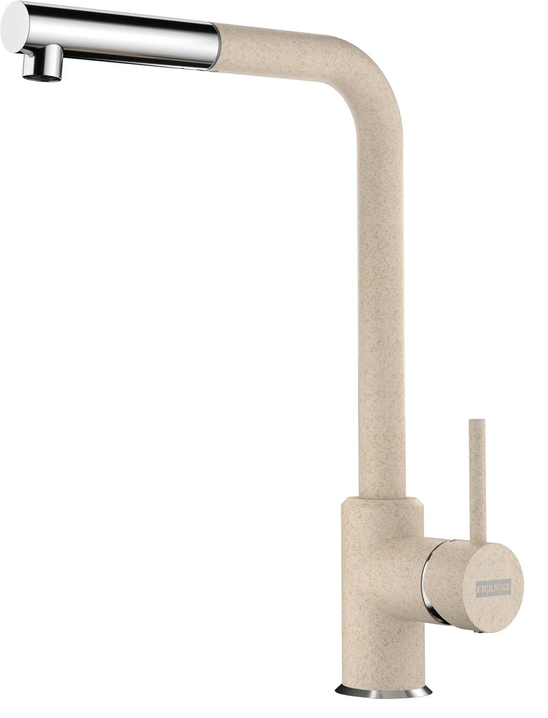 Rubinetto da cucina con doccetta a l Sirius avena granito lucido FRANKE
