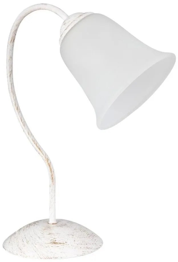 Rabalux 7260 - Lampada da tavolo FABIOLA 1xE27/40W/230V bianco