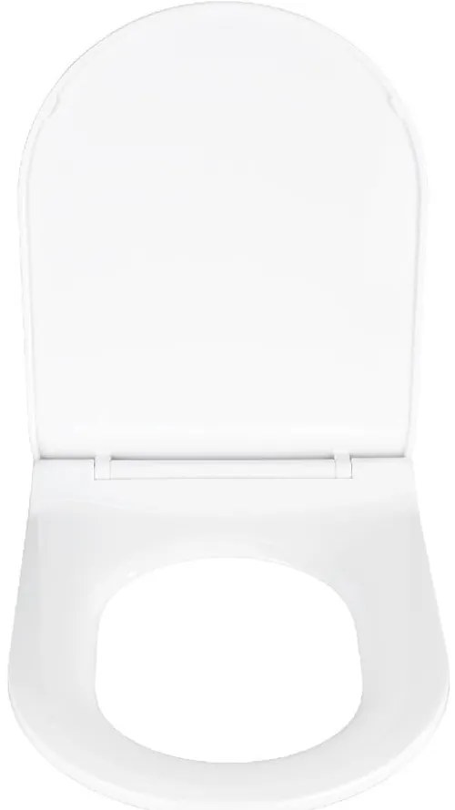 Sedile per wc bianco con chiusura facilitata , 46 x 36 cm Habos - Wenko