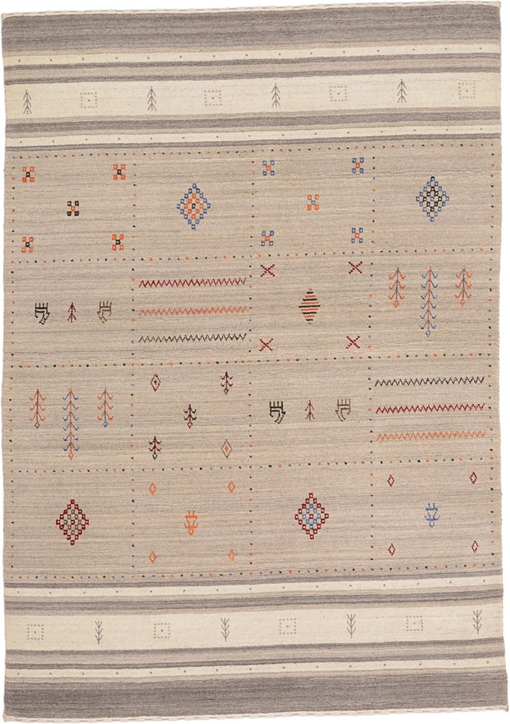 Loribaft Tappeto orientale 140x210 (Indian) Annodato A Mano