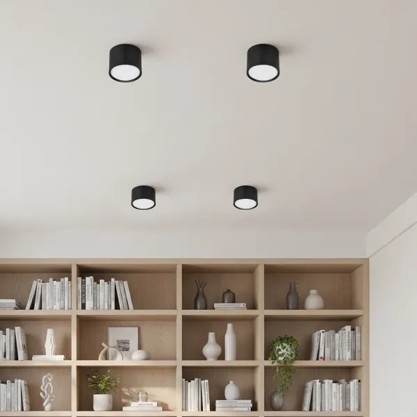 BRILAGI - LED Faretto SMOOTH 1xGX53/15W/230V 60x82 mm nero