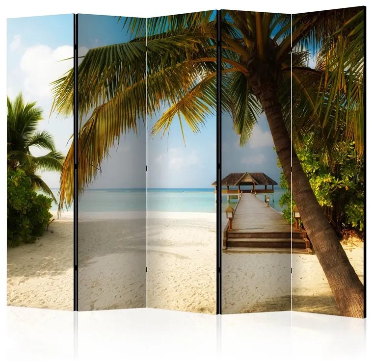 Paravento  Paradise beach II [Room Dividers]  Colore ---, Dimensioni e Misure 225x172