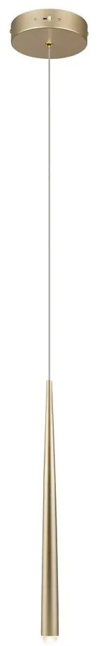 Lampadario LED dorato ø 14 cm Cala – Trio Select