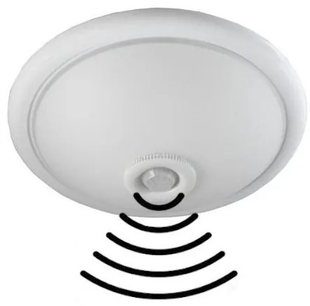 Plafoniera con sensore PLAFON 2xE27/80W/230V