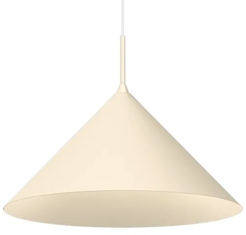 Lampadario a sospensione con cavo CAPITAL 1xGX53/15W/230V diametro 46 cm colore crema