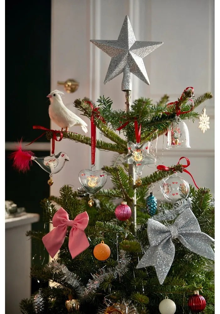 Pallina di Natale in vetro soffiata a mano ø 6,5 cm Ann-Sofi Romme Annual Christmas Bauble 2025 – Holmegaard