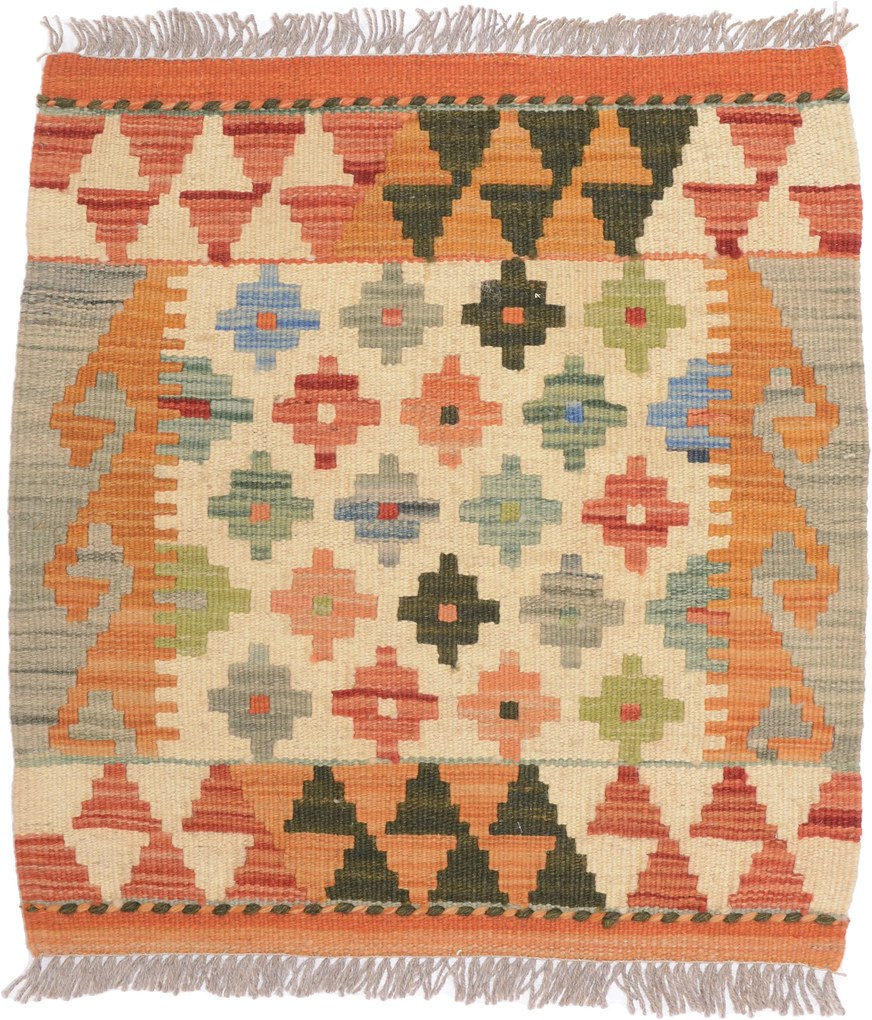 Kilim Tappeto orientale 50 x 50 (Pakistan) Tessuto A Mano