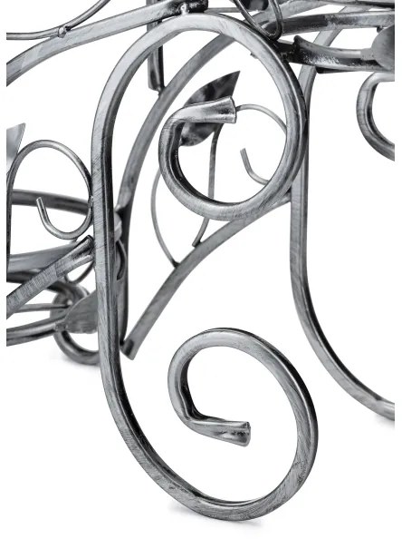 Portafiori 88x65 cm argento