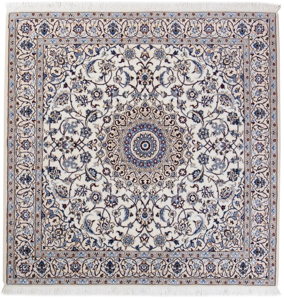 Nain Tappeto persiano 160 x 160 (Iran) Annodato A Mano