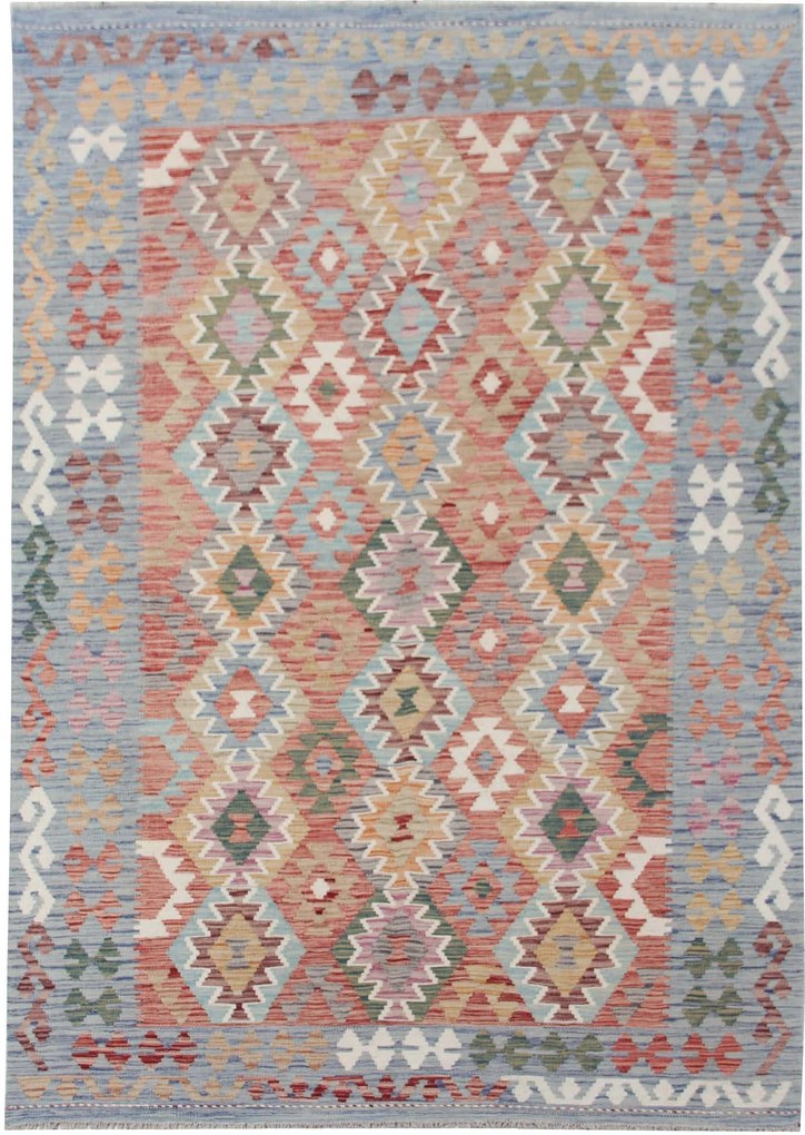 Kilim Tappeto 180x250 (Pakistan) Tessuto A Mano
