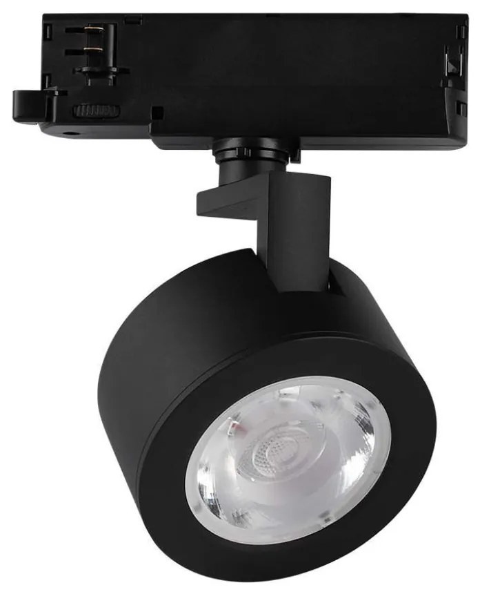 V-Tac Faretto LED Binario Trifase 30W CCT 3in1 Nero COB