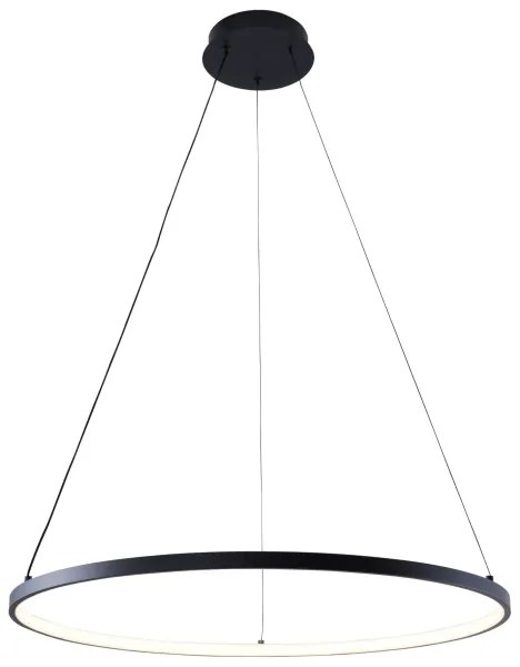 Zuma Line 2023201-BK60 - Lampadario LED a sospensione con filo BRENO LED/28W/230V 3000/4000/6000K