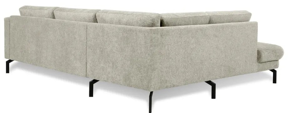 Divano angolare grigio chiaro (angolo sinistro) Gomero - Scandic