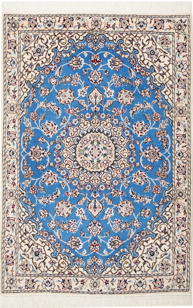 Nain Tappeto 80x120 (Iran) Annodato A Mano