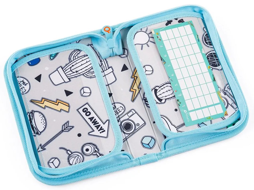 Astuccio scuola Topgal PENN 24051 B