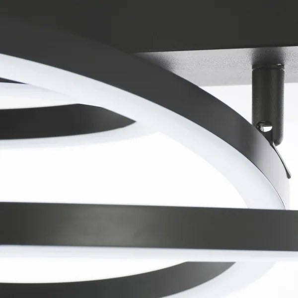 Brilliant - plafoniera LED dimmerabile PEDLEY LED/36W/230V nera