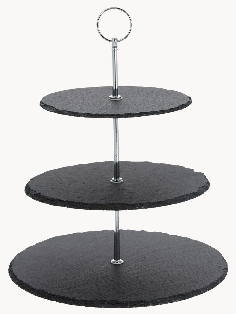 Alzatina a più livelli con piani in ardesia Cooper