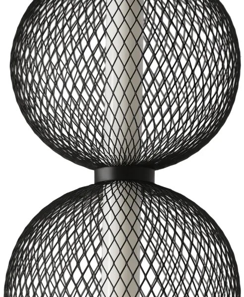 Lampada a sospensione LED su cavo PUMA LED/10W/230V Ø 14 cm nero