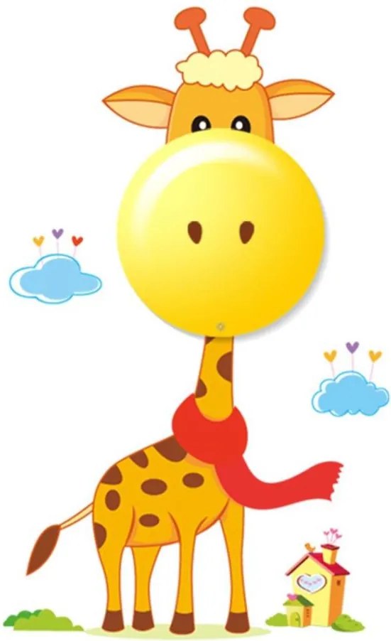 LED Applique da parete per bambini LED/0,6W/3xAAA