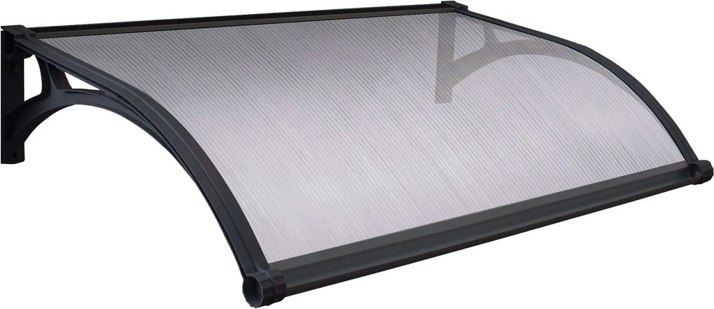 YUMI - pensilina in policarbonato porta ingresso