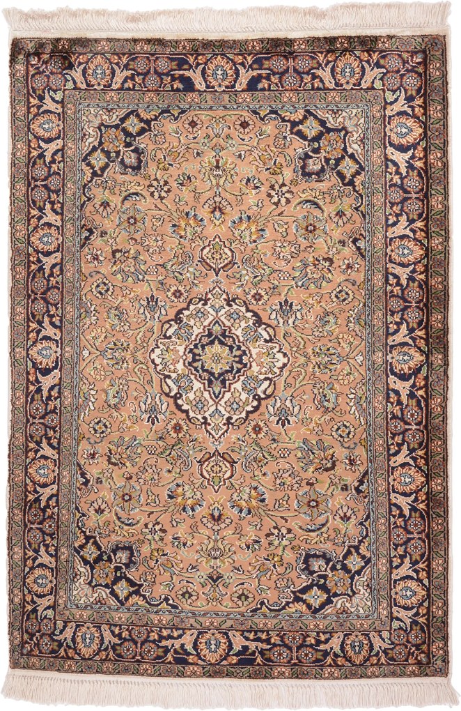 Cashmere Silk Tappeto orientale 120 x 80 (Indian) Annodato A Mano