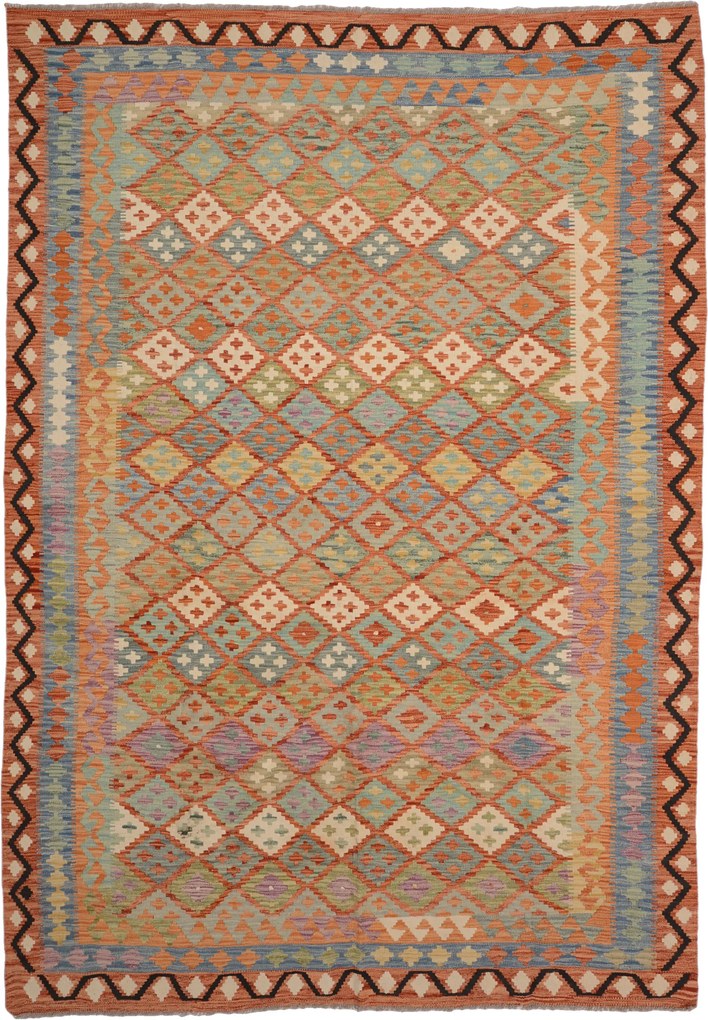 Kilim Tappeto orientale 290 x 200 (Pakistan) Annodato A Mano