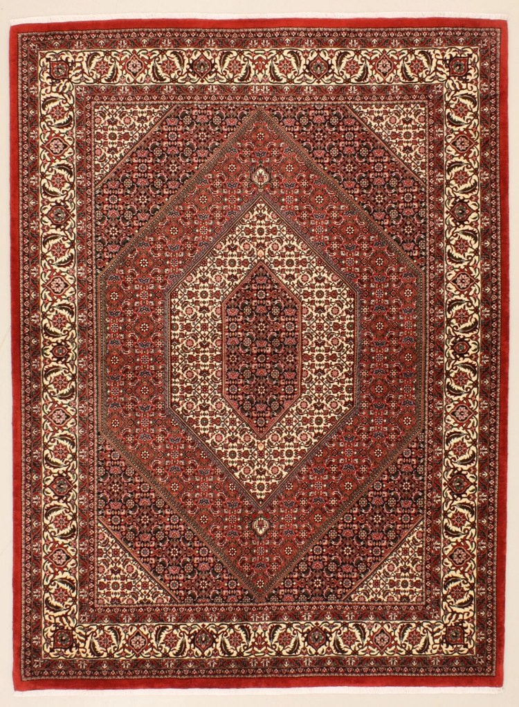 Bidjar Tappeto 180 x 240 (Iran) Annodato A Mano