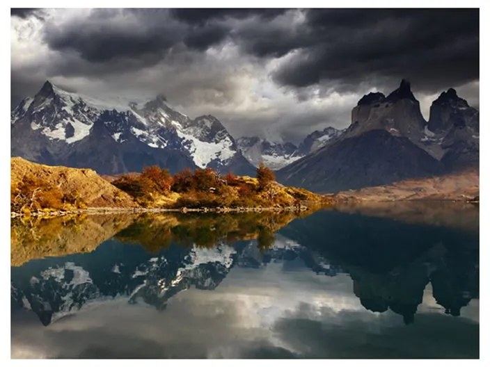 Fotomurale  Torres del Paine National Park  Colore Beige, Dimensioni e Misure 250x193