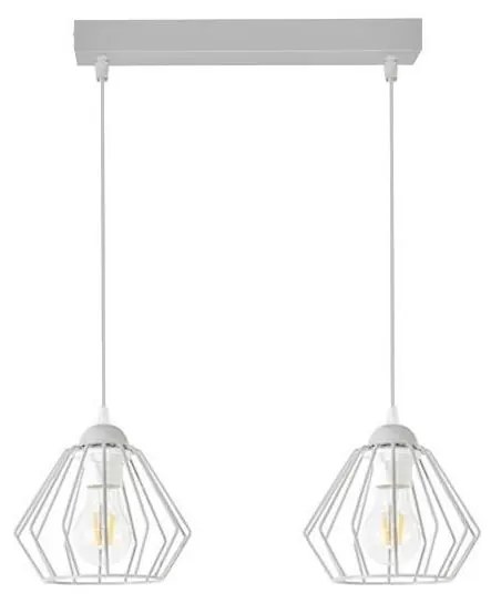 Lampadario a sospensione con filo CEED 2xE27/60W/230V