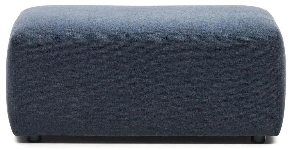 Kave Home - Pouf finale Neom blu 75 x 89 cm
