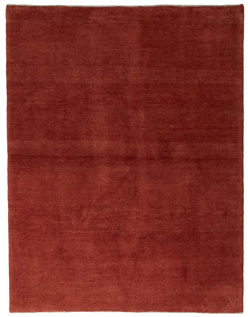 Gabbeh Tappeto 150x200 Rosso (Iran) Annodato A Mano