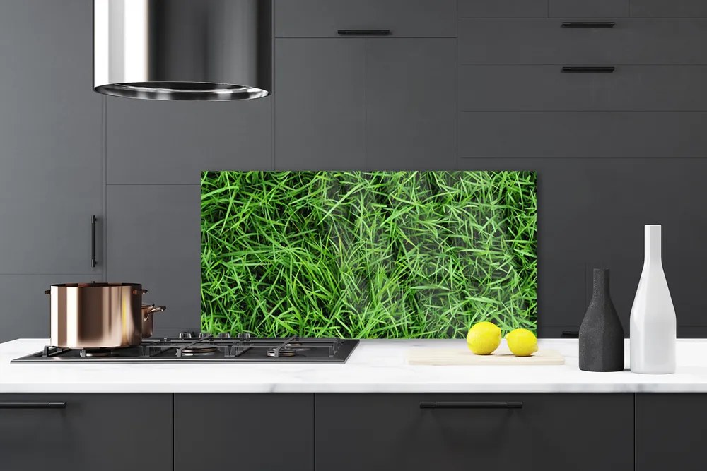 Rivestimento parete cucina L'erba Il prato 125x50 cm