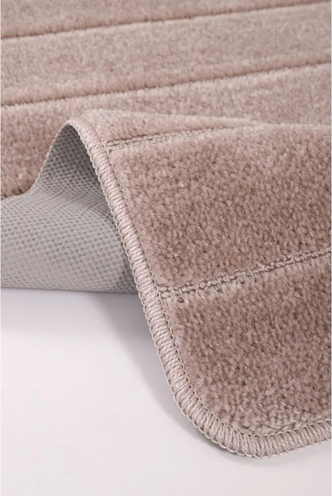 Set di tappetini per il bagno marroni 2 pz 50x80 cm Yeni Cizgli – Foutastic