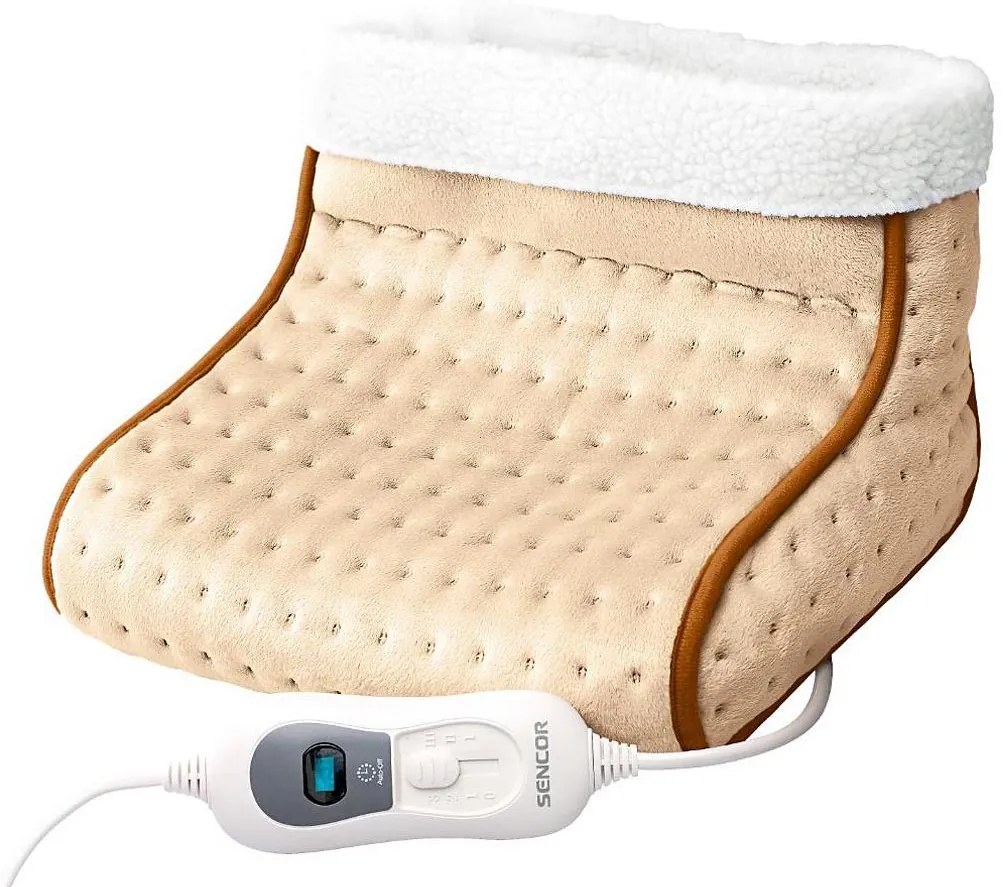 Sencor - Scaldapiedi elettrico 100W/230V beige