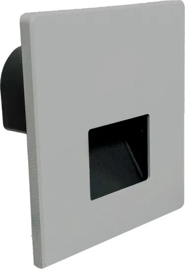 Brilagi - Lampada per scale LED JACK LED/3W/230V 3000/4000/6500K IP65 grigio