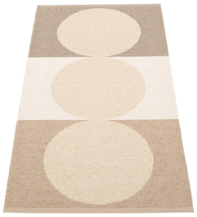 Tappeto da interno/esterno beige/color crema 70x140 cm Otto Grain – Pappelina