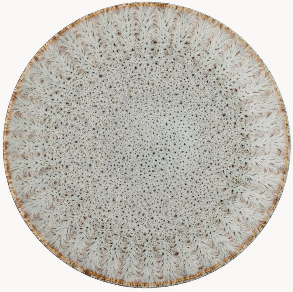 Piatti piani artigianali Fleur 6 pz