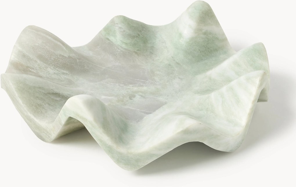 Ciotola decorativa in marmo fatta a mano Gaia, Ø 30 cm