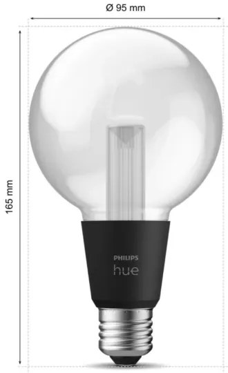 Lampadina LED RGBW dimmerabile Philips Hue White And Color Ambiance E27/6,8W/230V