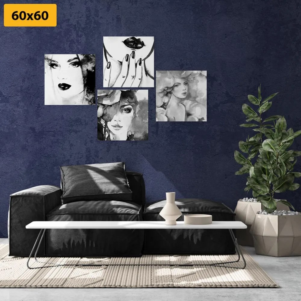 Set di quadri – Eleganza femminile
