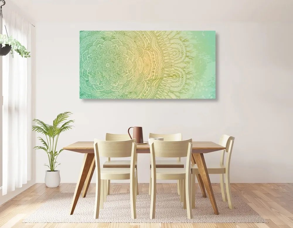 Stampa su tela – Mandala decorativa