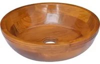 Lavabo in Legno Massello di Teak 40x10 cm 326160