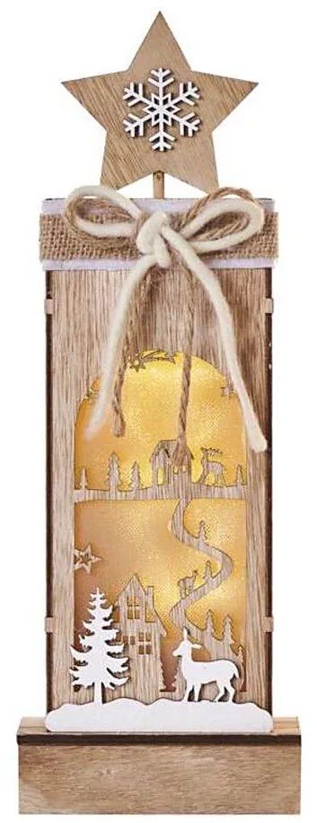 Decorazione natalizia a LED 5xLED/2xAA stella