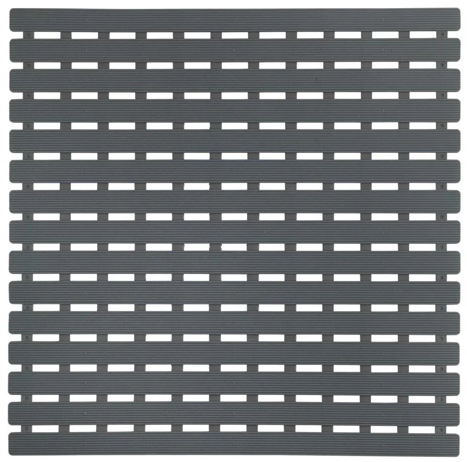 WENKO 23125100-Tappetino doccia antiscivolo ARINOS 54x54 cm grigio/grigio